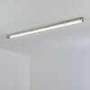 Ilena Plafonnier extérieur, Luminaire extérieur, Luminaire de salle de bain, Projecteur, Plafonnier LED Gris, 1 lumière