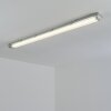 Ilena Luminaire extérieur, Luminaire de salle de bain, Plafonnier LED Gris, 1 lumière