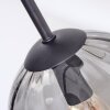 Koyoto Plafonnier, Boule lumineuse Ambre, Clair, Fumé, 3 lumières
