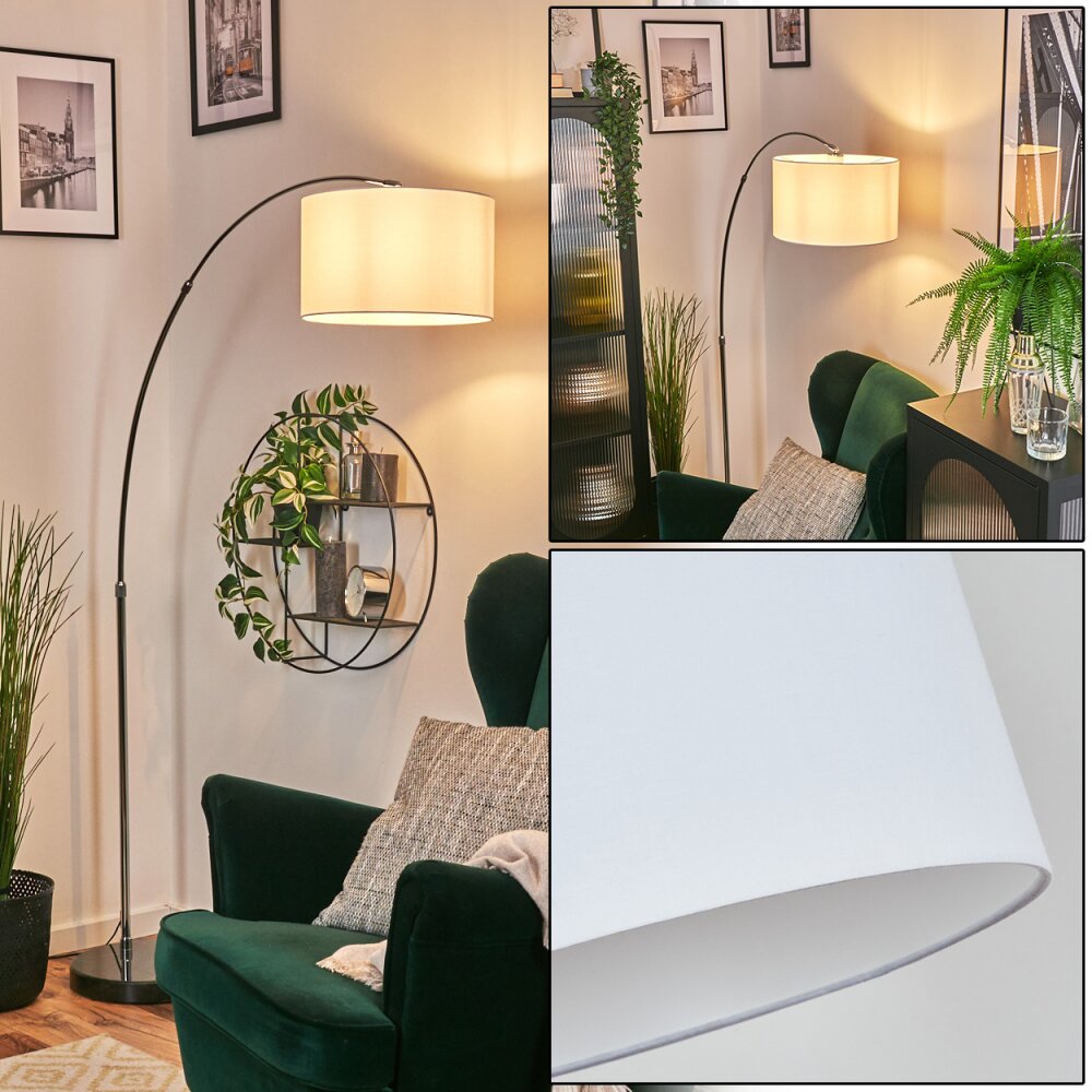 Bassagoda Lampadaire Chrome, Noir, 1 lumière main product photo