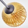 Koyoto Plafonnier, Boule lumineuse 78 cm Or, Clair, 6 lumières
