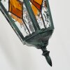 Hongkong Lampe murale d´extérieur, Applique murale Vert, Noir, 1 lumière