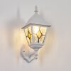 Naofe Lampe murale d´extérieur, Applique murale Blanc, 1 lumière