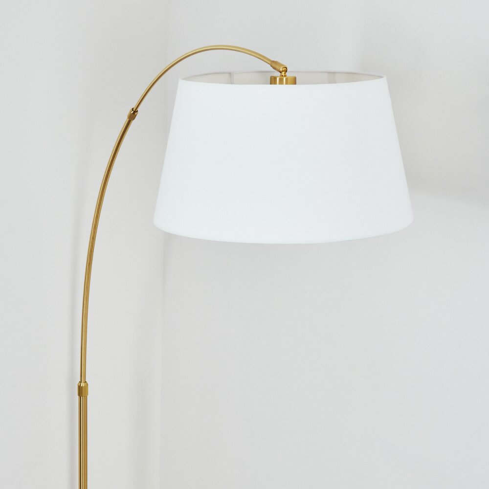 Bassagoda Lampadaire Laiton, Noir, 1 lumière