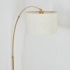 Bassagoda Lampadaire Laiton, Noir, 1 lumière