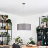 Pilaru Suspension, Suspension Chrome, Nickel mat, 1 lumière
