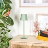 Salgadinho Lampe de table d'extérieur, Luminaire de salle de bain, Lampe à poser LED Vert, 1 lumière Salgadinho Lampe de table d'extérieur, Luminaire de salle de bain, Lampe à poser LED Vert, 1 lumière