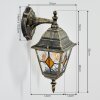 Naofe Lampe murale d´extérieur, Applique murale Or, Noir, 1 lumière