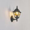 Naofe Lampe murale d´extérieur, Applique murale Vert, Noir, 1 lumière