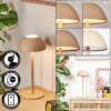 Laken Lampe de table d'extérieur, Luminaire de salle de bain, Lampe à poser LED Beige, 1 lumière