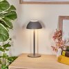 Laken Lampe de table d'extérieur, Luminaire de salle de bain, Lampe à poser LED Gris, 1 lumière