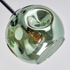 Ripoll Plafonnier, Boule lumineuse Bleu, Or, Vert, 6 lumières