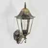 Hongkong Lampe murale d´extérieur, Applique murale Or, Noir, 1 lumière