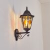 Hongkong Lampe murale d´extérieur, Applique murale Noir, 1 lumière