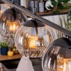 Koyoto Suspension, Boule lumineuse, Suspension Ambre, Clair, Fumé, 4 lumières