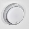 Jelad Lampe murale d´extérieur, Applique murale LED Argenté, 1 lumière, Détecteur de mouvement