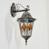 Hongkong Lampe murale d´extérieur, Applique murale Or, Noir, 1 lumière