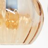 Koyoto Plafonnier, Boule lumineuse Ambre, 8 lumières