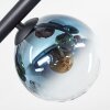 Gastor Plafonnier, Boule lumineuse Bleu, Vert, Clair, Cuivré, 8 lumières