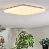 Loden Plafonnier LED Blanc, 1 lumière