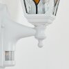 Naofe Lampe murale d´extérieur, Applique murale Blanc, 1 lumière, Détecteur de mouvement