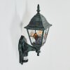 Naofe Lampe murale d´extérieur, Applique murale Vert, Noir, 1 lumière, Détecteur de mouvement