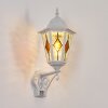 Hongkong Lampe murale d´extérieur, Applique murale Blanc, 1 lumière, Détecteur de mouvement