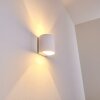 Applique murale Galpones Blanc, 1 lumière