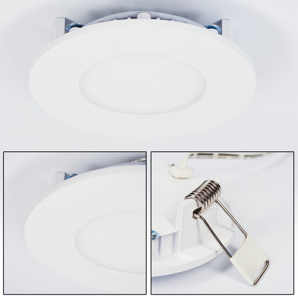 Spot encastrable Finsrud LED Blanc, 1 lumière main product photo