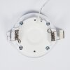 Spot encastrable Finsrud LED Blanc, 1 lumière