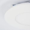 Spot encastrable Finsrud LED Blanc, 1 lumière