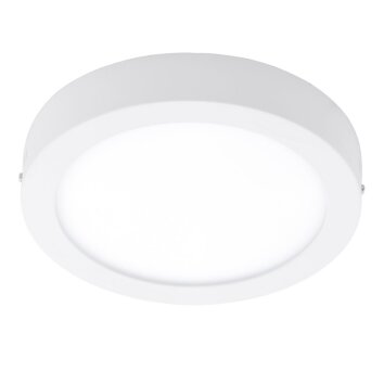 Plafonnier Eglo FUEVA 1 LED Blanc, 1 lumière