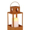 lampe solaire Globo LED Rouille, 1 lumière