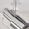 Plafonnier Morges LED Chrome, 1 lumière