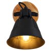 Applique murale Globo GÜNTHER Noir, 1 lumière