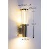 Applique extérieure Popoyan LED Acier inoxydable, 2 lumières