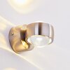 Applique Rio LED Argenté, 2 lumières