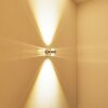 Applique Rio LED Argenté, 2 lumières