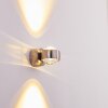 Applique Rio LED Argenté, 2 lumières