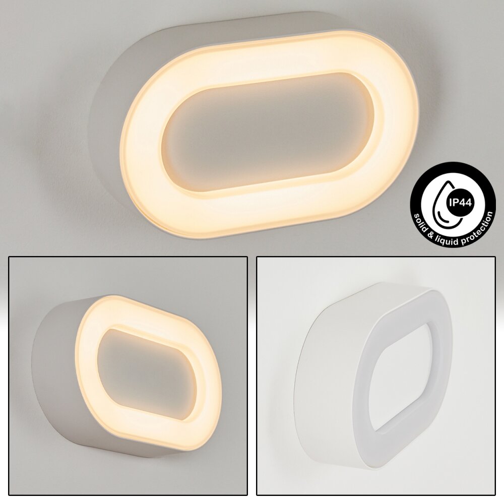 Applique murale d'extérieur Paleroo LED Blanc, 1 lumière main product photo