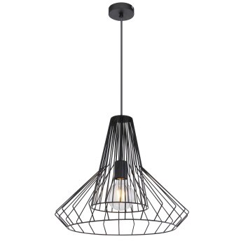 Suspension Globo CAVIA Noir, 1 lumière