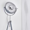 Lampadaire Bagdad Bleu, Chrome, Gris, 1 lumière