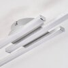 Plafonnier Mohlin LED Nickel mat, 3 lumières