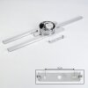 Plafonnier Mohlin LED Nickel mat, 3 lumières