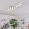 Plafonnier Mohlin LED Nickel mat, 3 lumières