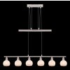 Suspension Globo OLLI Nickel mat, 6 lumières