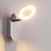 Spot mural Adel LED Chrome, 1 lumière