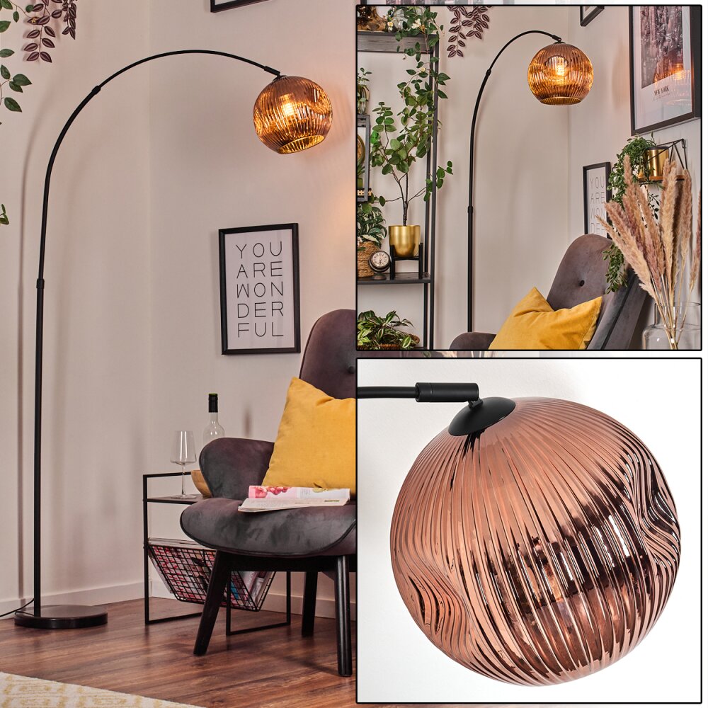 Ripoll Lampadaire Noir, 1 lumière main product photo