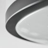 Onara Plafonnier, Panel LED Noir, Blanc, 1 lumière
