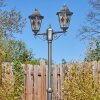 Lignac Réverbère, Eclairage de chemin Noir, Argenté, 2 lumières